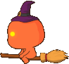 pumpkinman_broom emote for Discord