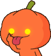 pumpkinman_tongue emote for Discord