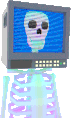 skeleton_tvhead emote for Discord