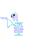 skeleton_rainbow emote for Discord