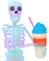 skeleton_slushy emote for Discord