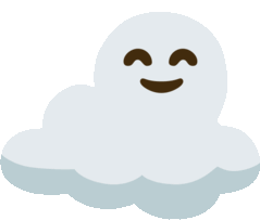 PartyCloudCute emote for Discord