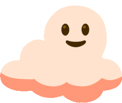 PartyCloudRainbow emote for Discord