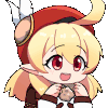 ExcitedKlee emote for Discord