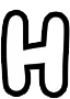 LetterH emote for Discord