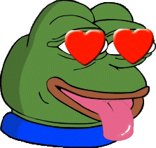 Pepe_HeartEyes emote for Discord