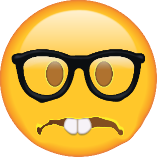 Nerd_sad emote for Discord