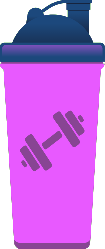 Pink_proteinshake emote for Discord