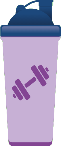Purple_protainshake3 emote for Discord
