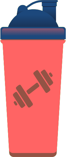 Red_protainshake emote for Discord
