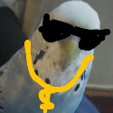Swagggg_Birb emote for Discord