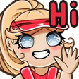 mercyhi emote for Discord