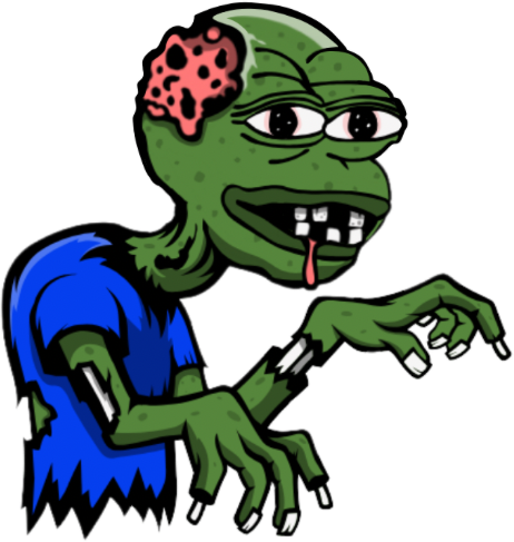 Pepe_Zombie emote for Discord