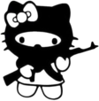 hellokitty_thug emote for Discord
