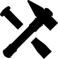 StaffBadgeBlack emote for Discord