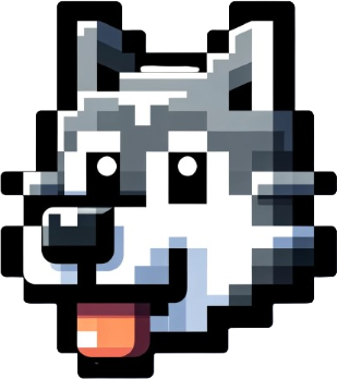 PixelWolf emote for Discord