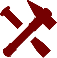 StaffBadgeDarkRed emote for Discord