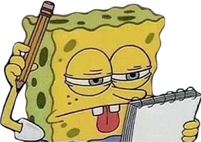 Spongebob_Thinking emote for Discord