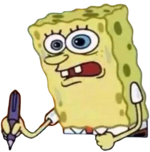 Spongebob_freakingout emote for Discord