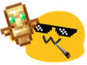 blob_minecraft_totem_of_undying emote for Discord