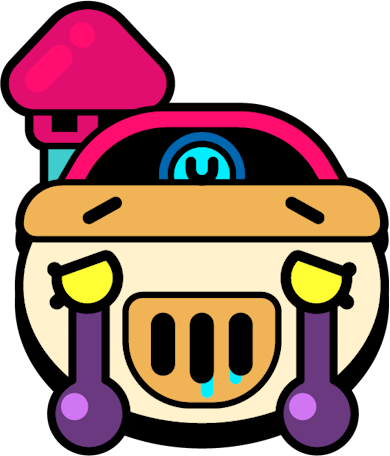 Sad_Pearl_BrawlStars_Pin emote for Discord