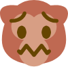 FlusteredMonkey emote for Discord