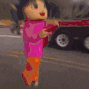 hood_dora emote for Discord