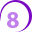 Purple_Number_8 emote for Discord