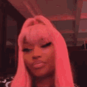 nickiminaj_disgusted emote for Discord