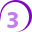 Purple_Number_3 emote for Discord