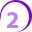 Purple_Number_2 emote for Discord