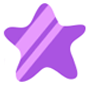 Shiny_Purple_Star emote for Discord