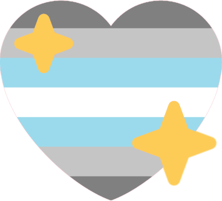 Demiboy_pride_heart emote for Discord