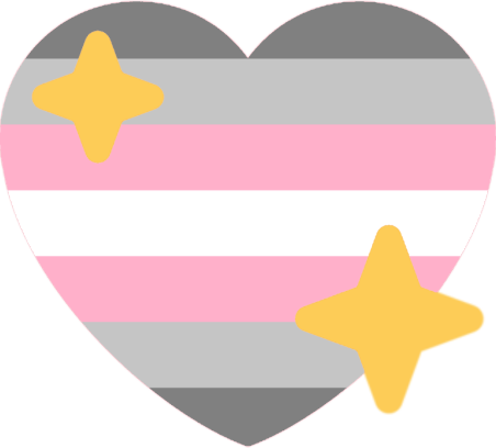 Demigirl_pride_heart emote for Discord