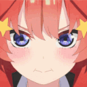 ItsukiGotoubun_pout emote for Discord