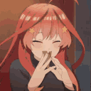 ItsukiGotoubun_hm emote for Discord