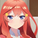 ItsukiGotoubun_talking emote for Discord