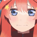 ItsukiGotoubun_sob emote for Discord