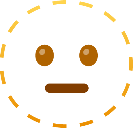 DottedLineFaceEmoji emote for Discord