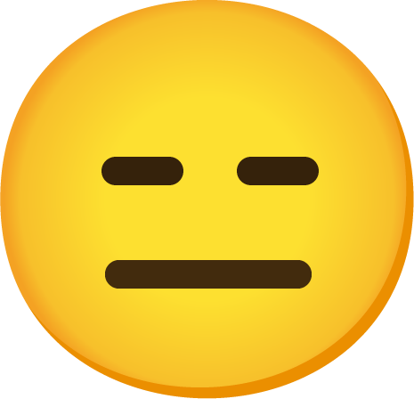 ExpressionlessFaceEmoji emote for Discord
