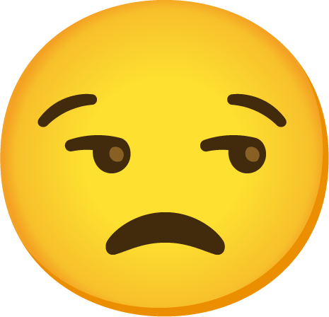 UnamusedFaceEmoji emote for Discord