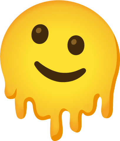 MeltingFaceEmoji emote for Discord