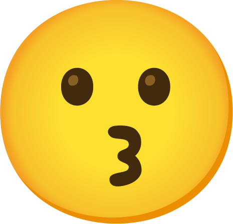 KissingFaceEmoji emote for Discord