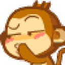 yoyomonkey_whisper emote for Discord