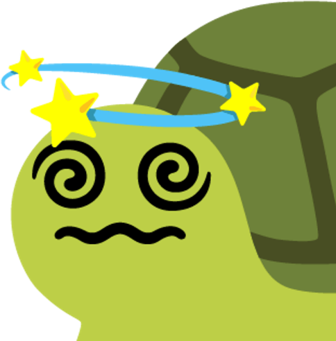 CEDTurtleWithSpiralEyes emote for Discord