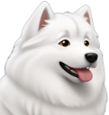 samoyed emote for Discord