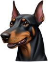 doberman emote for Discord