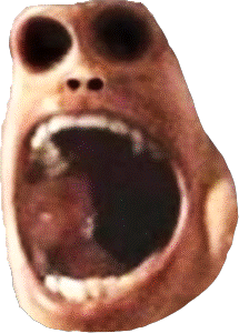 nosescream emote for Discord