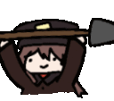 HuTao_Riot emote for Discord