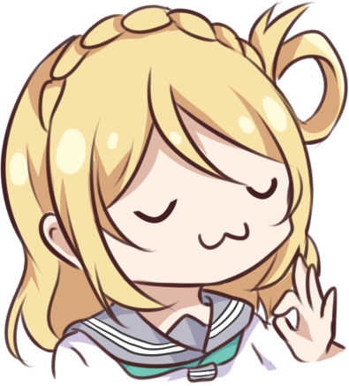 Okay_Anime_Girl emote for Discord